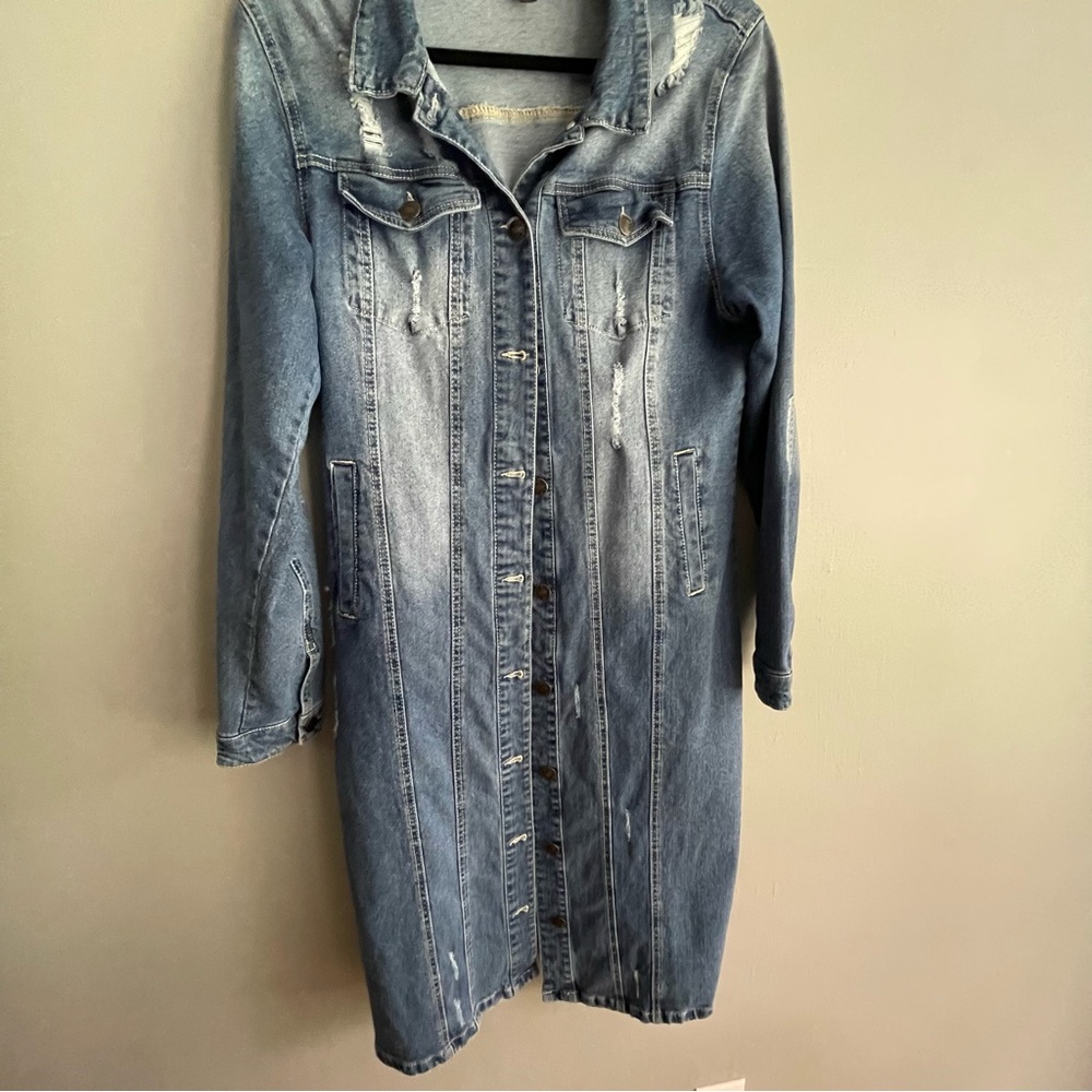 Cardigan, Jean jacket - Picture 8 of 13